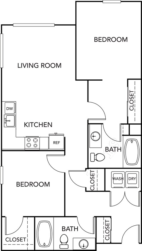 Floor Plan - Beacon D6