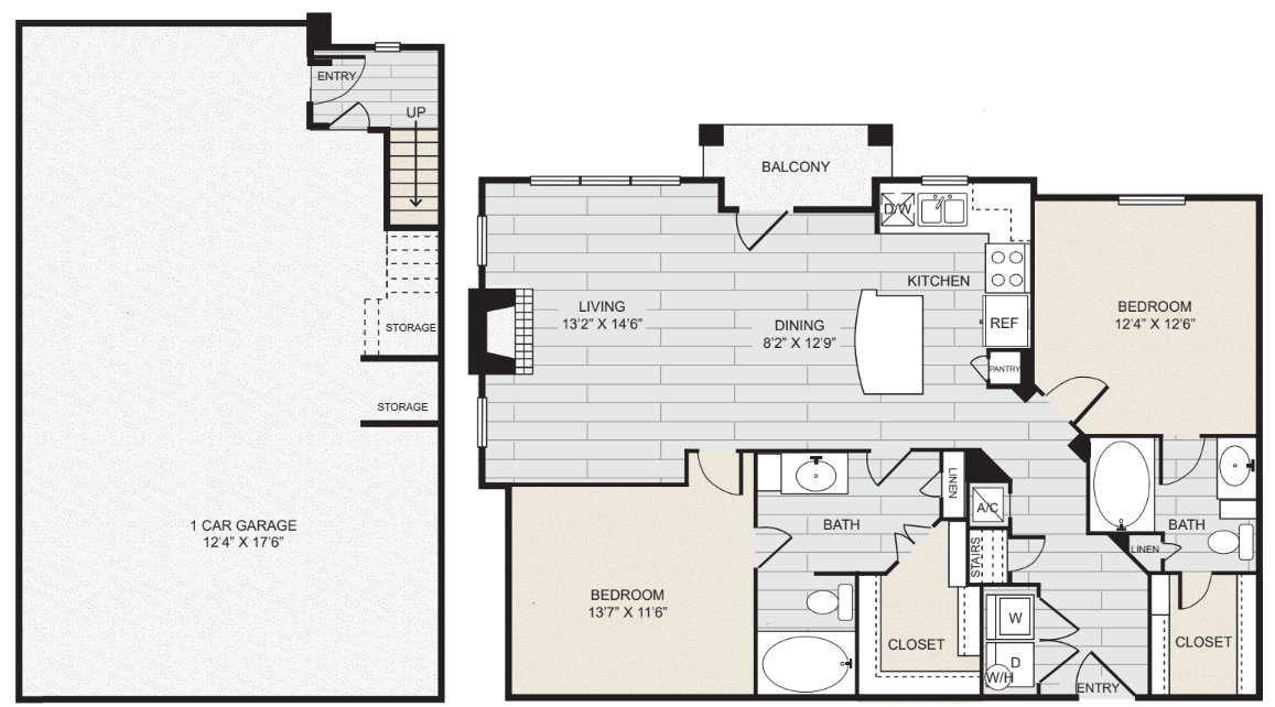 Floor Plan - B2 Garage
