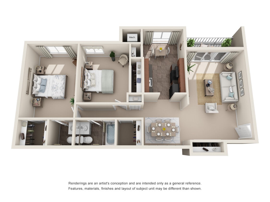 Floor Plan - The Wesleyan
