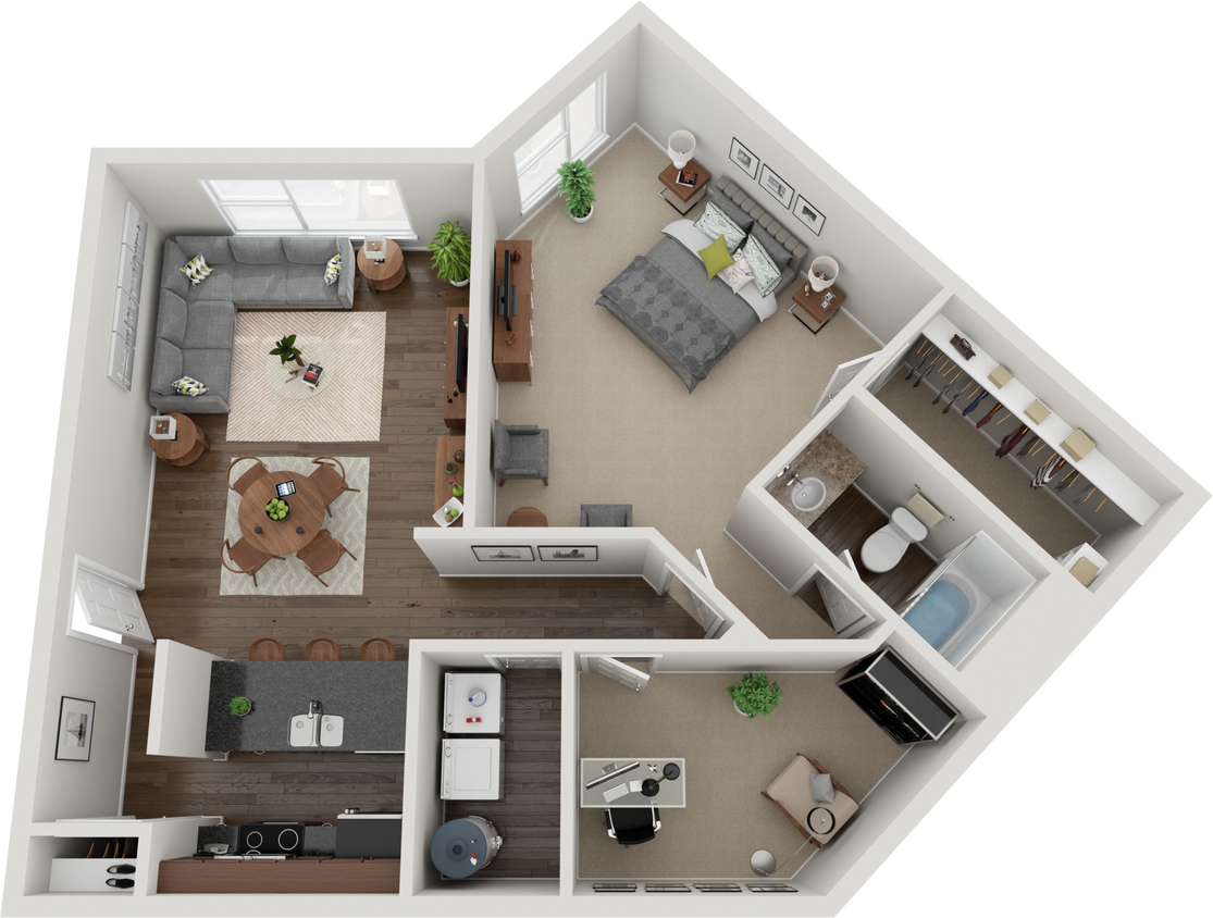 Floor Plan - Overlook Flat