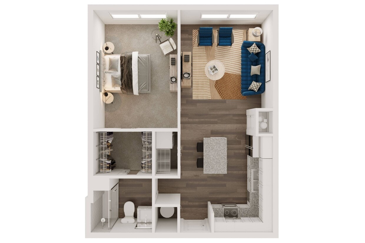 Floor Plan - A2 - SECOND AVE