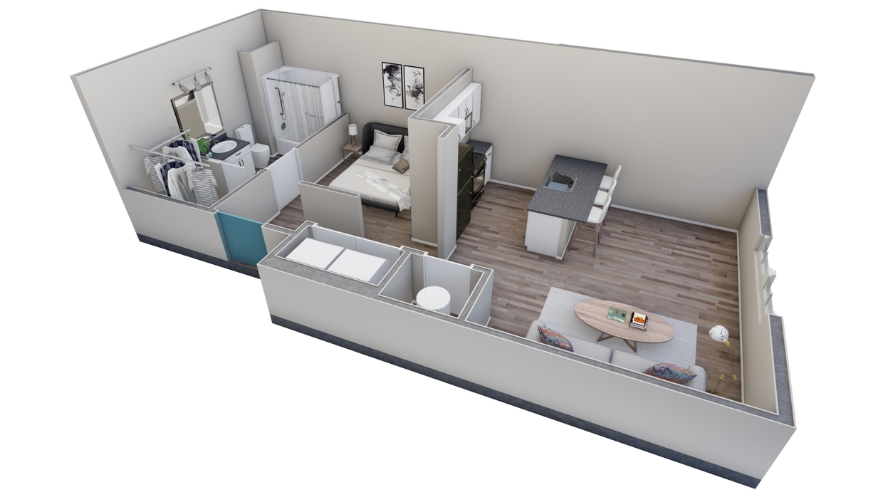 Floor Plan - Studio Retreat Overlook