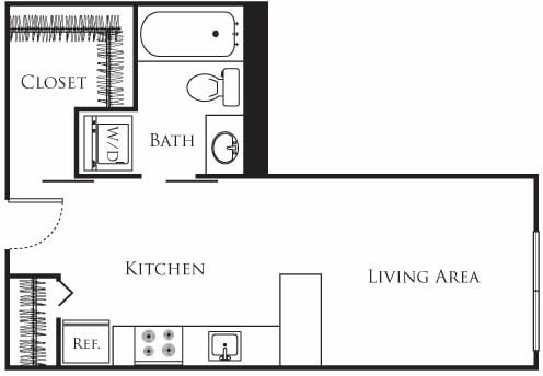 Floor Plan - Micro Studio - A5