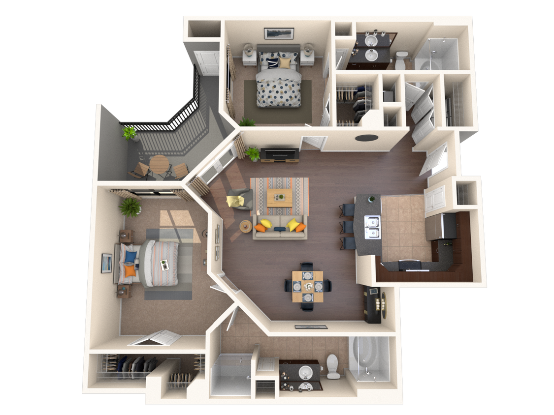 Floor Plan - The Westheimer