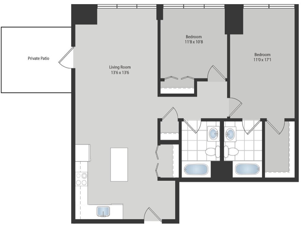Floor Plan - Penthouse 1506