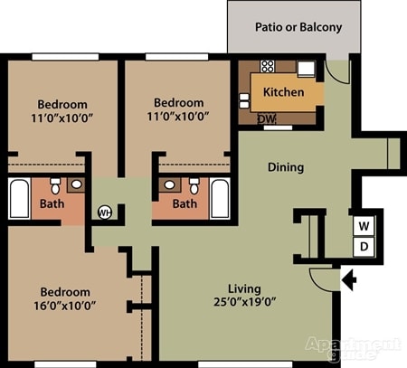 Floor Plan - The Emerald