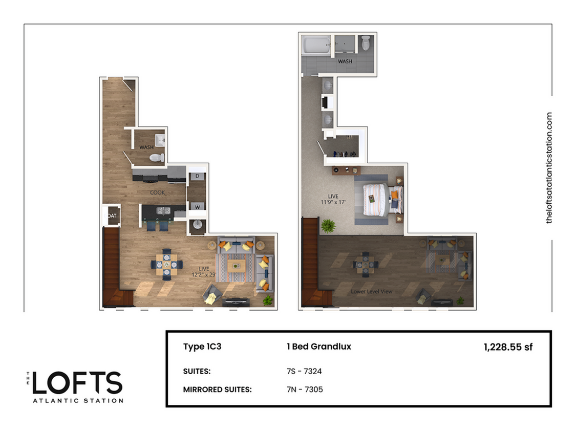 1C3 - 1 Bed Grandlux - 1C3 - 1 Bed Grandlux