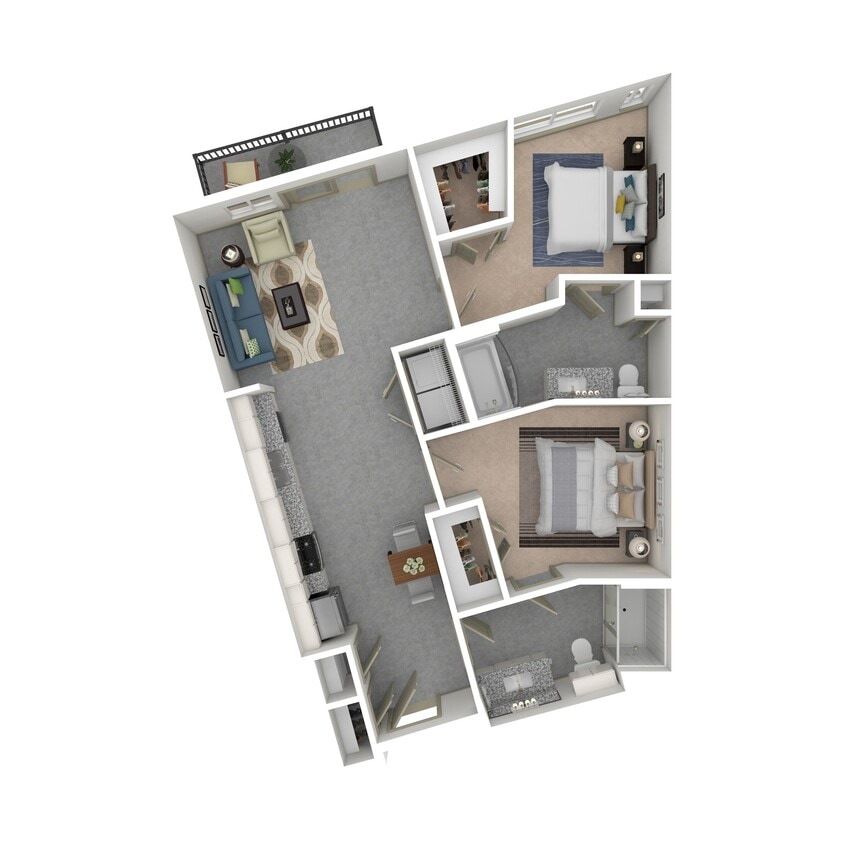 Floor Plan - 2B