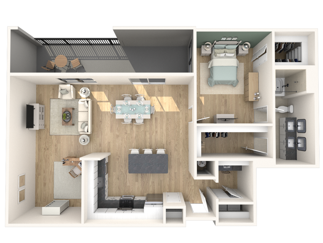 Floor Plan - Richmond Ave