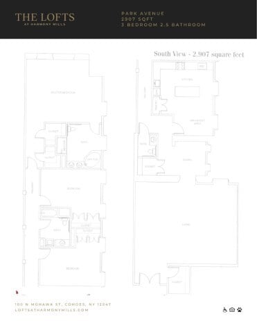 Floor Plan - Park Avenue - Fallsview