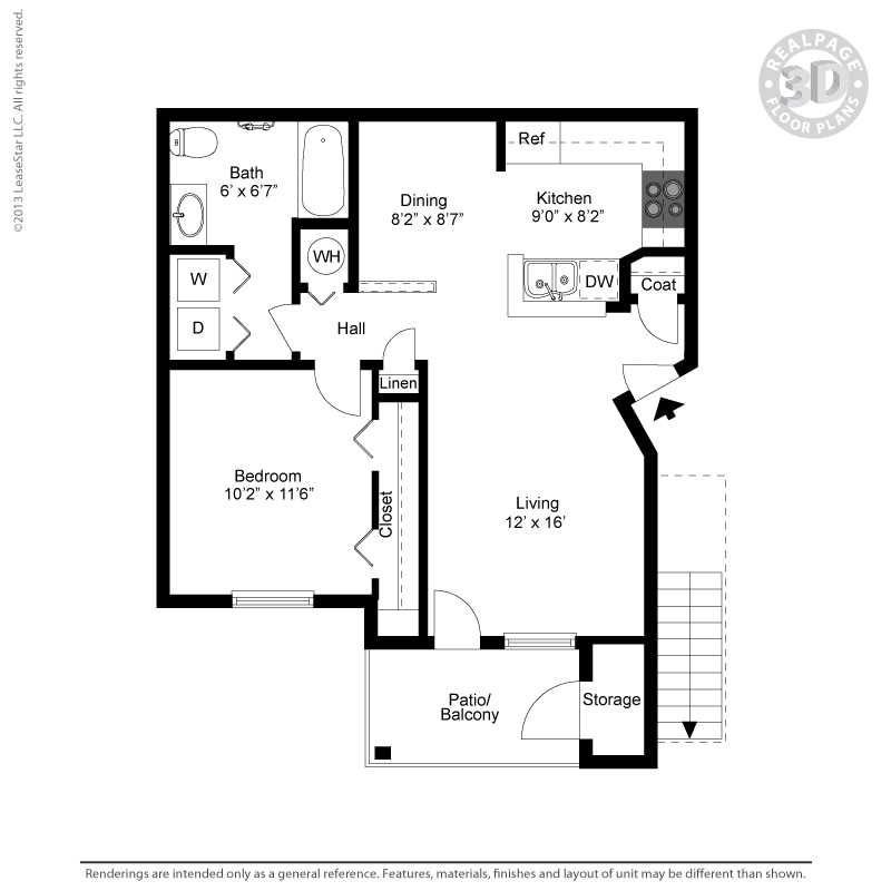 Floor Plan - The Beach II