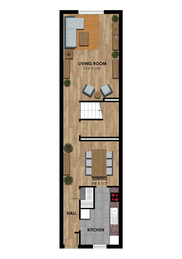 Floor Plan - The Chatham