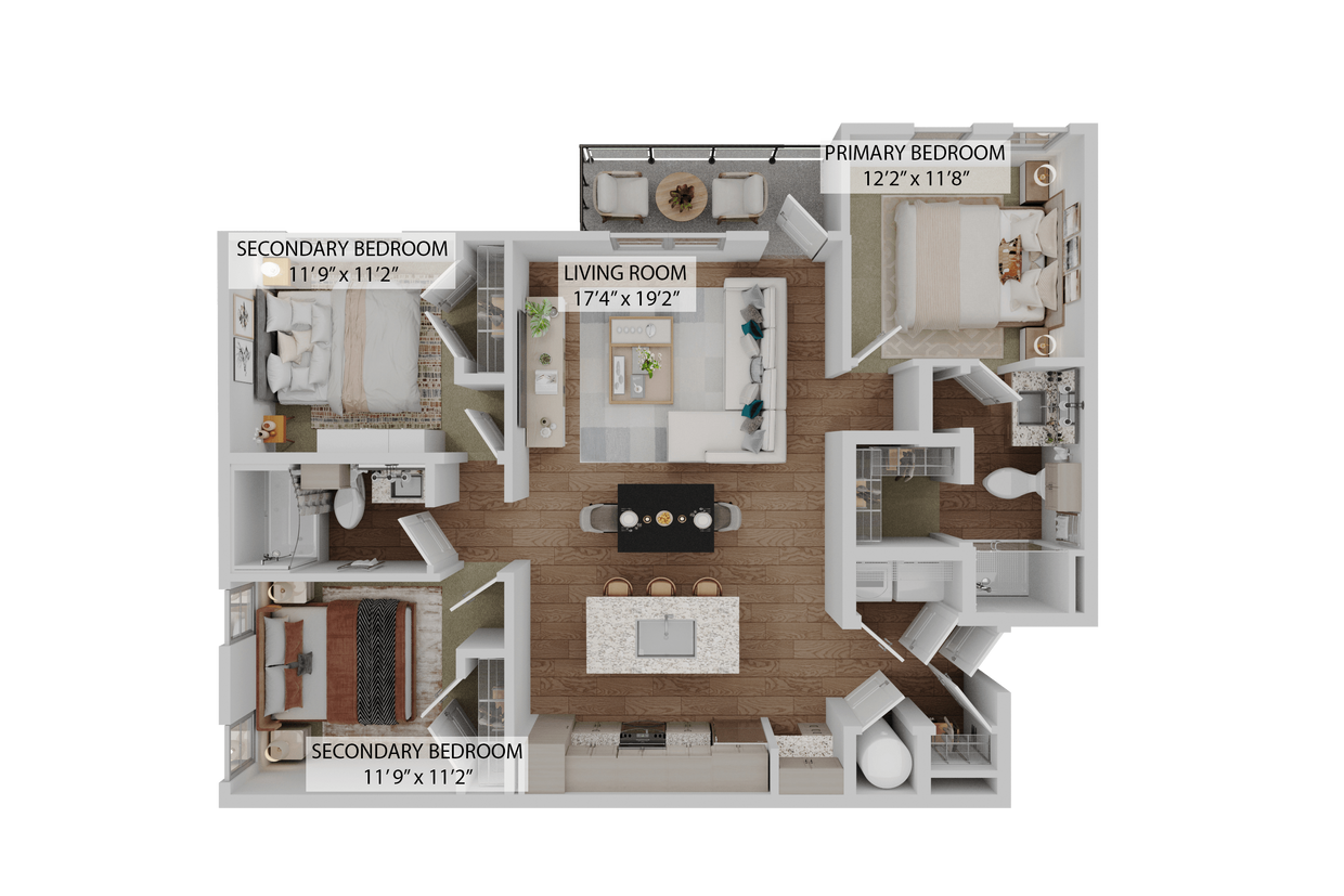 Floor Plan - The Pinnacle
