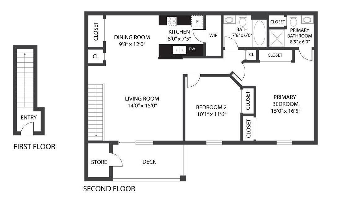 Floor Plan - The Brooksedge Renovated