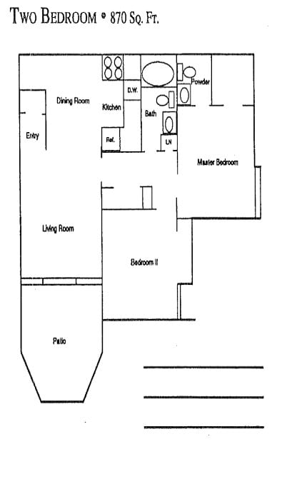 2 BR/1.5 BA - Aria-B2