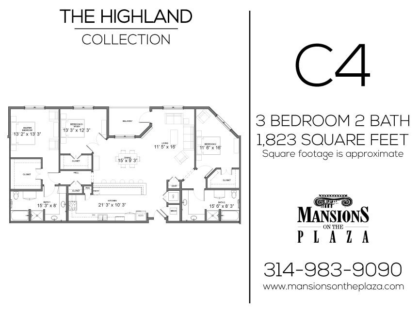 Floor Plan - Highland - C4
