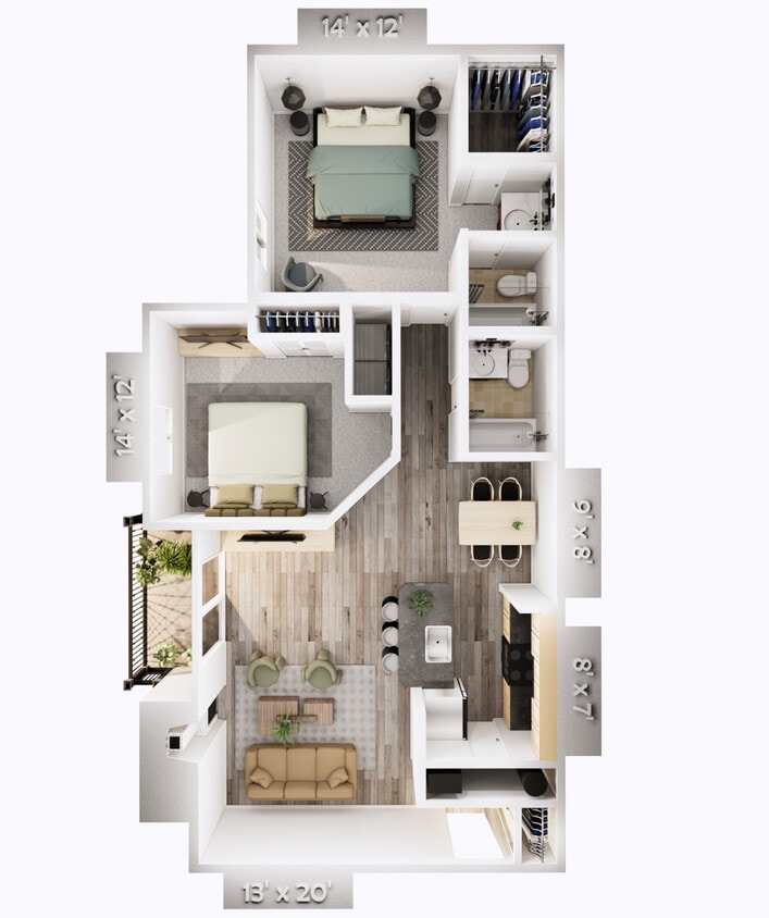 Floor Plan - Magnolia