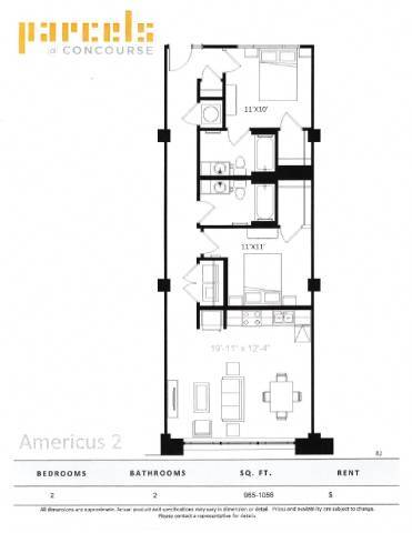 Floor Plan - Americus 2