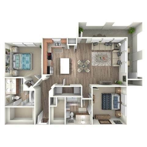Floor Plan - B3 - Phase I