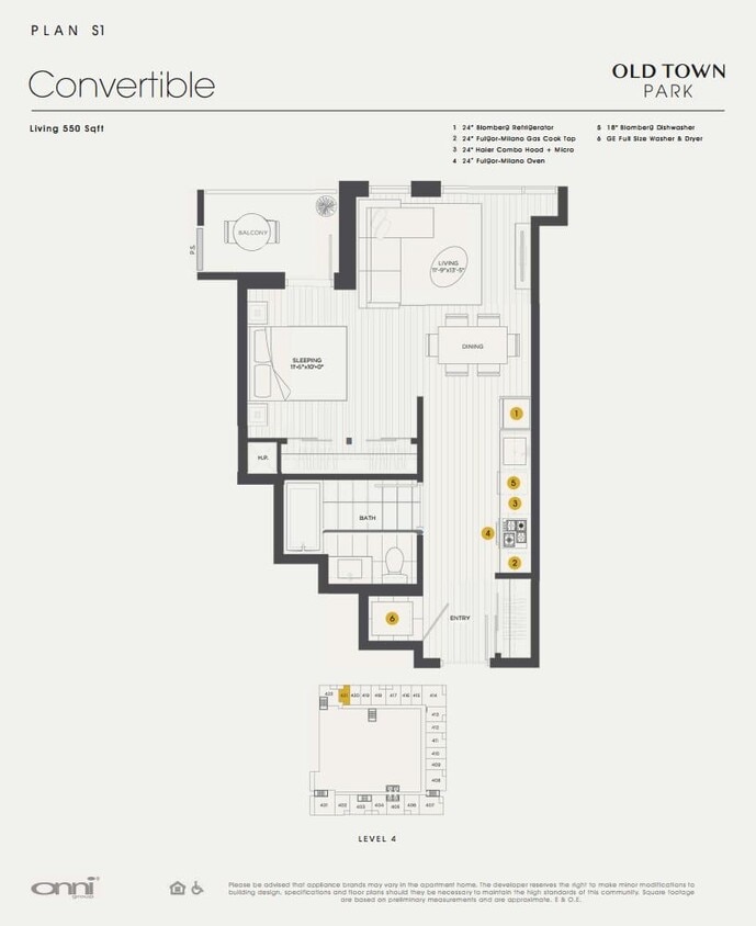 Floor Plan - Plan S1
