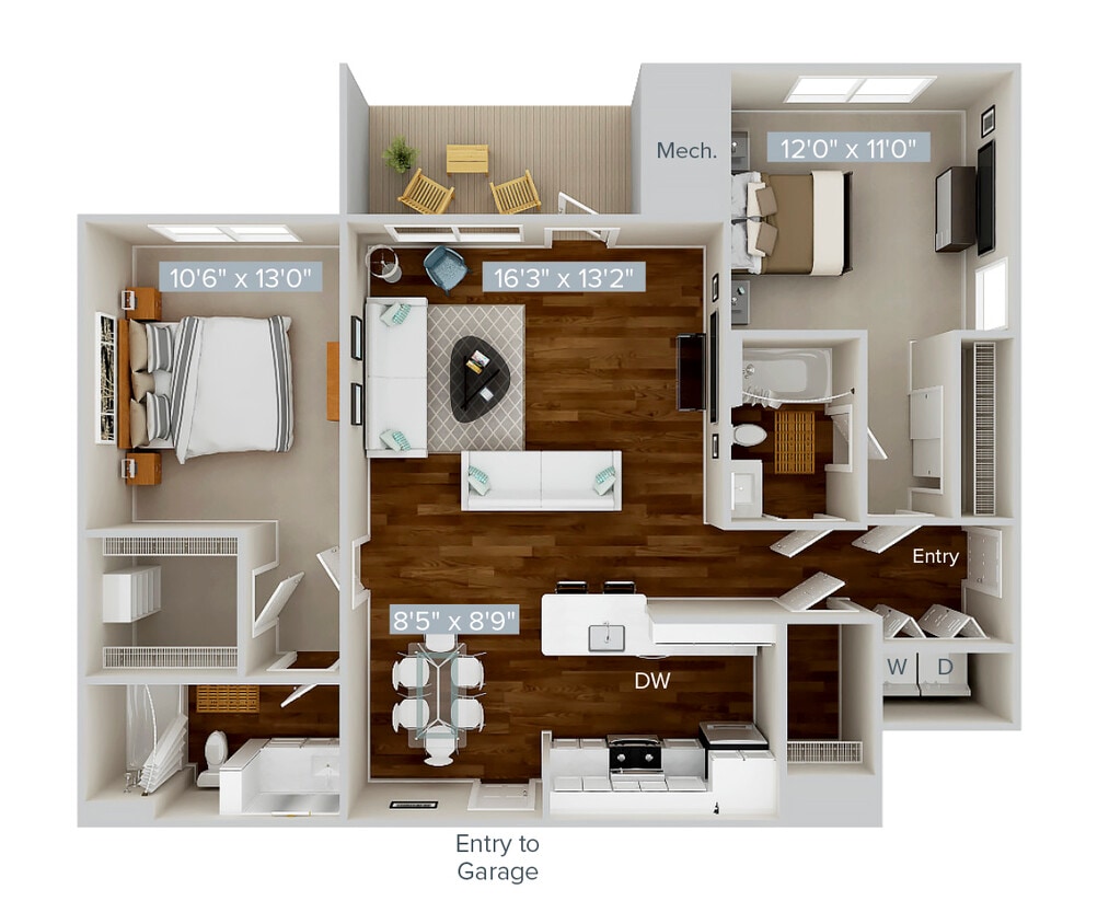 Floor Plan - B4G-1138-502