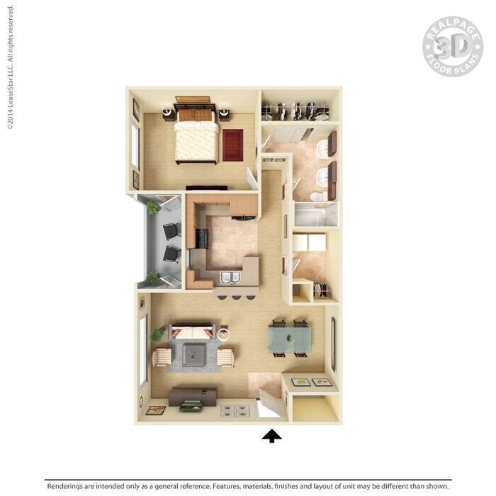 Floor Plan - The Vermillion