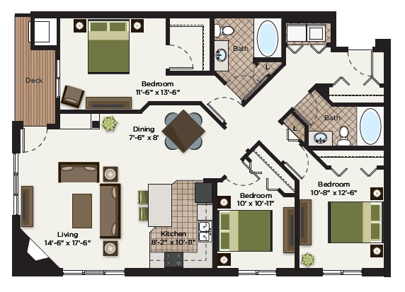 Floor Plan - Tamarack D