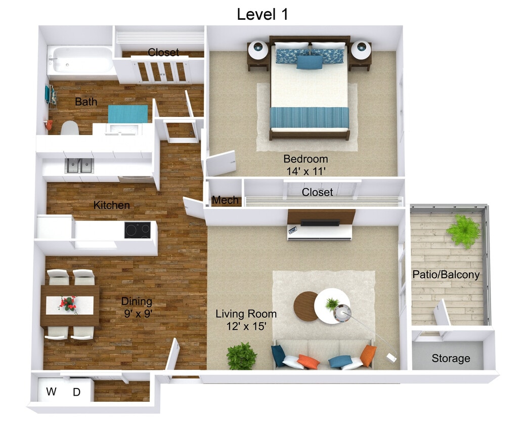 Floor Plan - Redwood