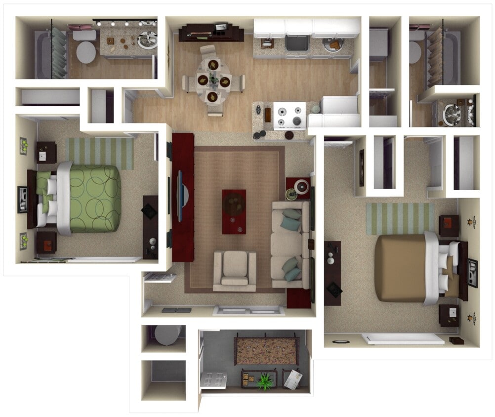 Floor Plan - Residence 4 Luxury