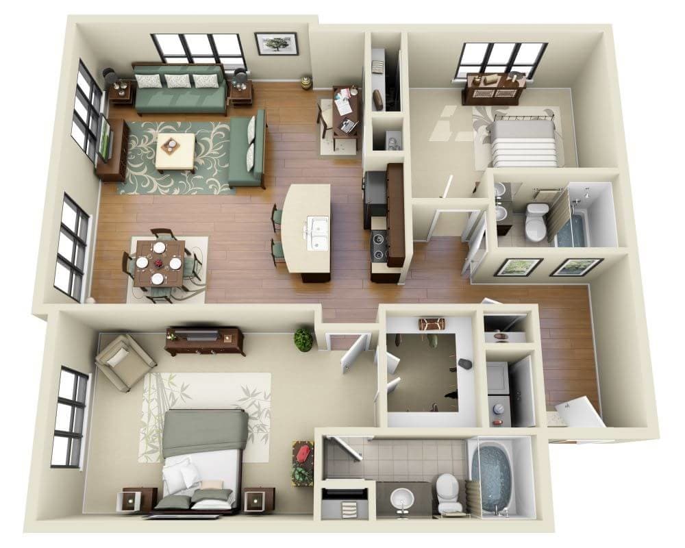 Floor Plan - Della Monta (B2A)