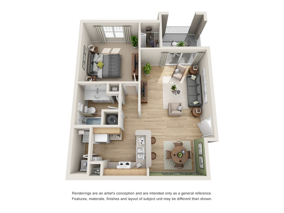 Bella Vista_A1_1x1_Tuscany - 1x1 Patio