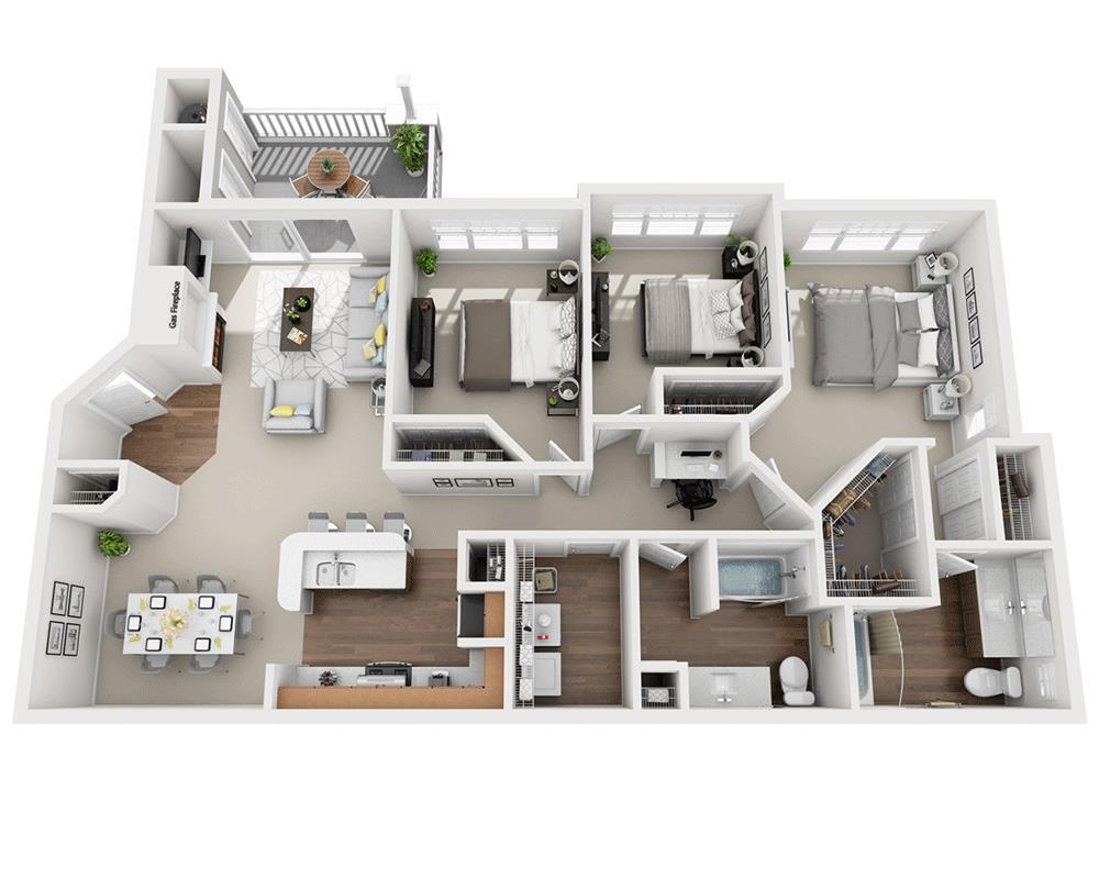 Floor Plan - Hawthorne