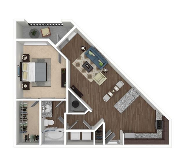 Floor Plan - 1B