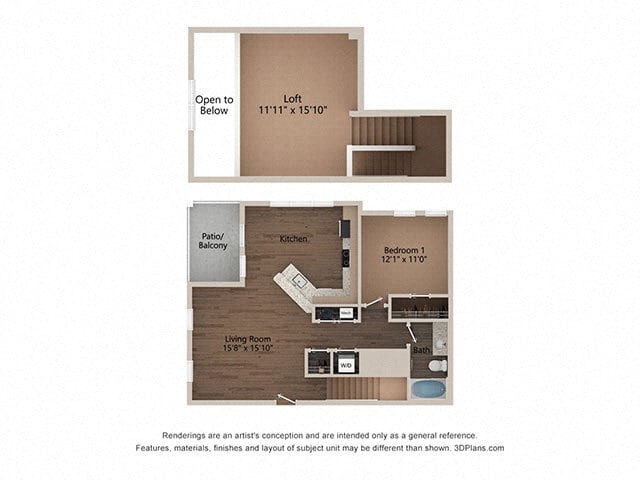 Floor Plan - Cyprus Loft-Style