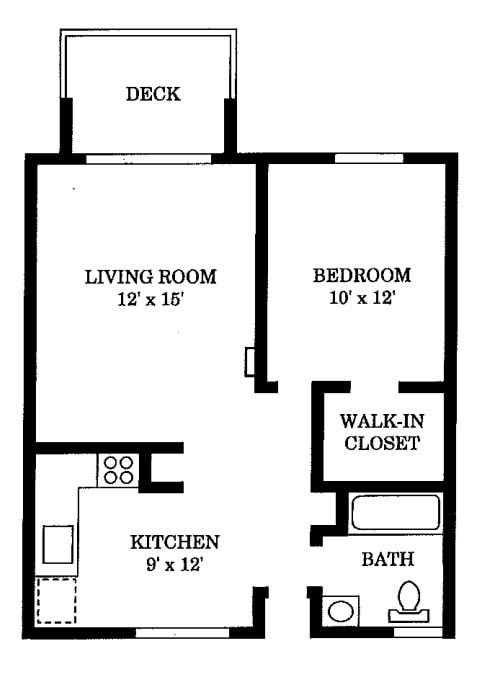 1BR/1BA - LUX