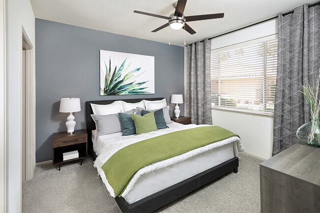 Ceiling fans in bedrooms and living areas - San Carlos