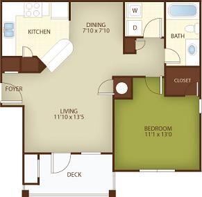 Floor Plan - The Oak