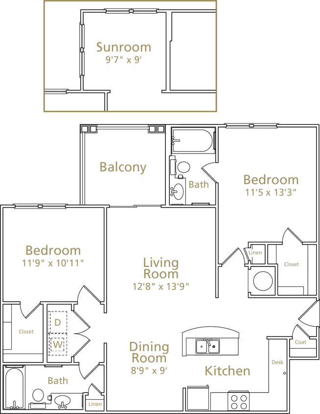 Floor Plan - Hampton