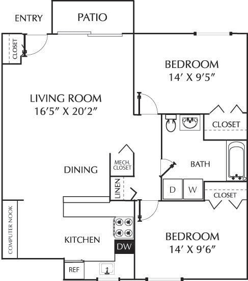Floor Plan - Monticello