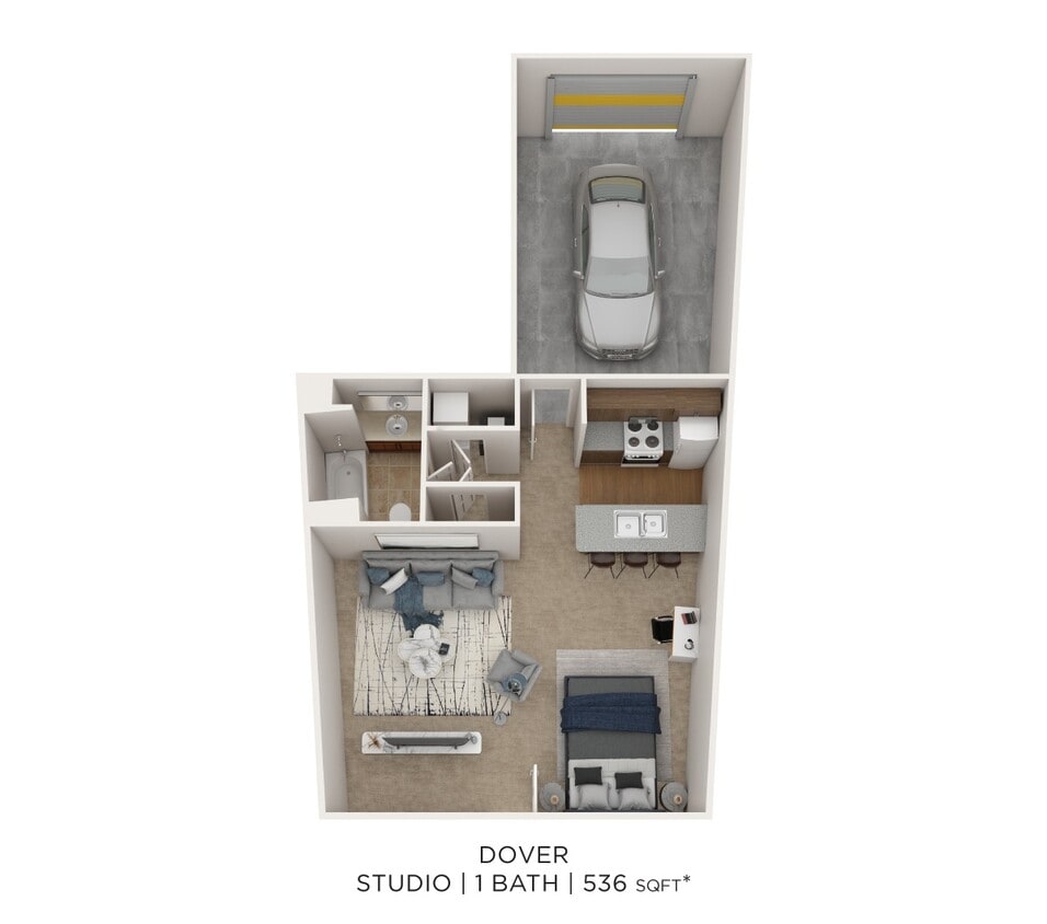 Floor Plan - Studio