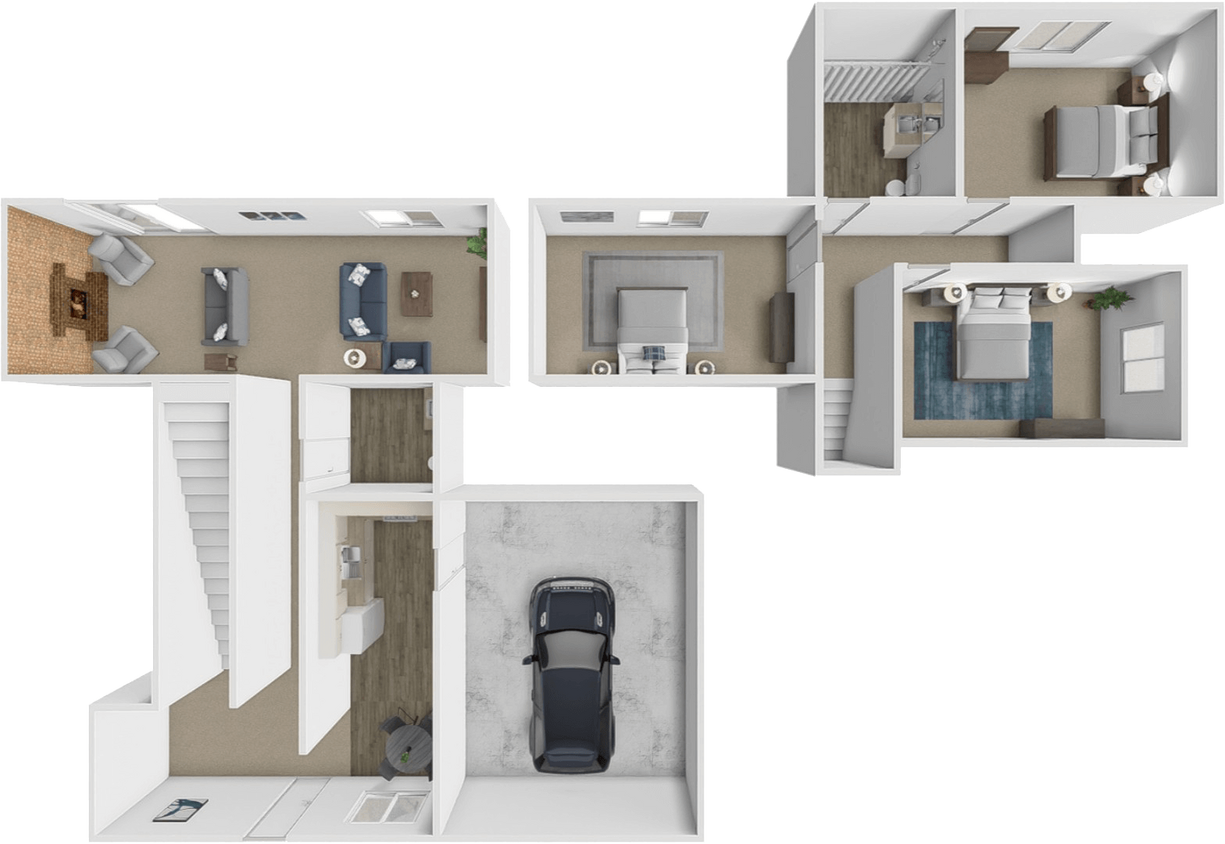 Floor Plan - The Potomac