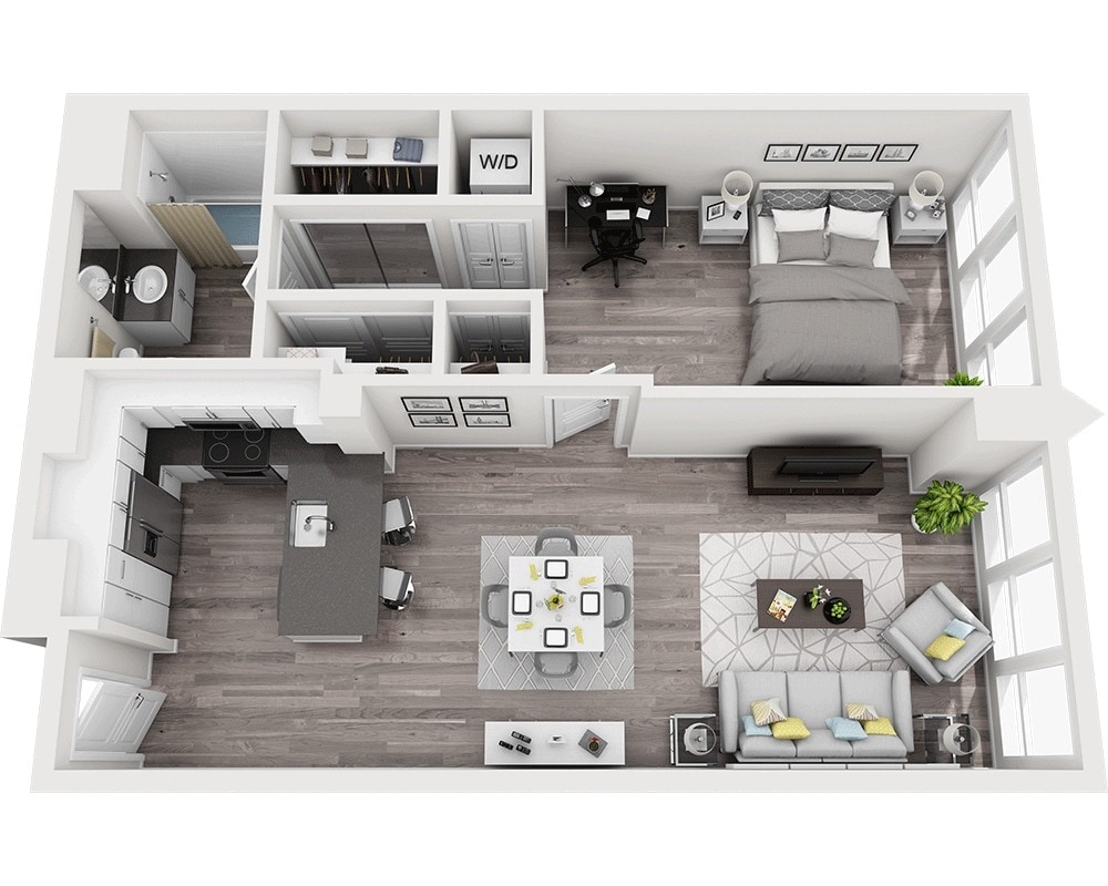 Floor Plan - Plan A1E