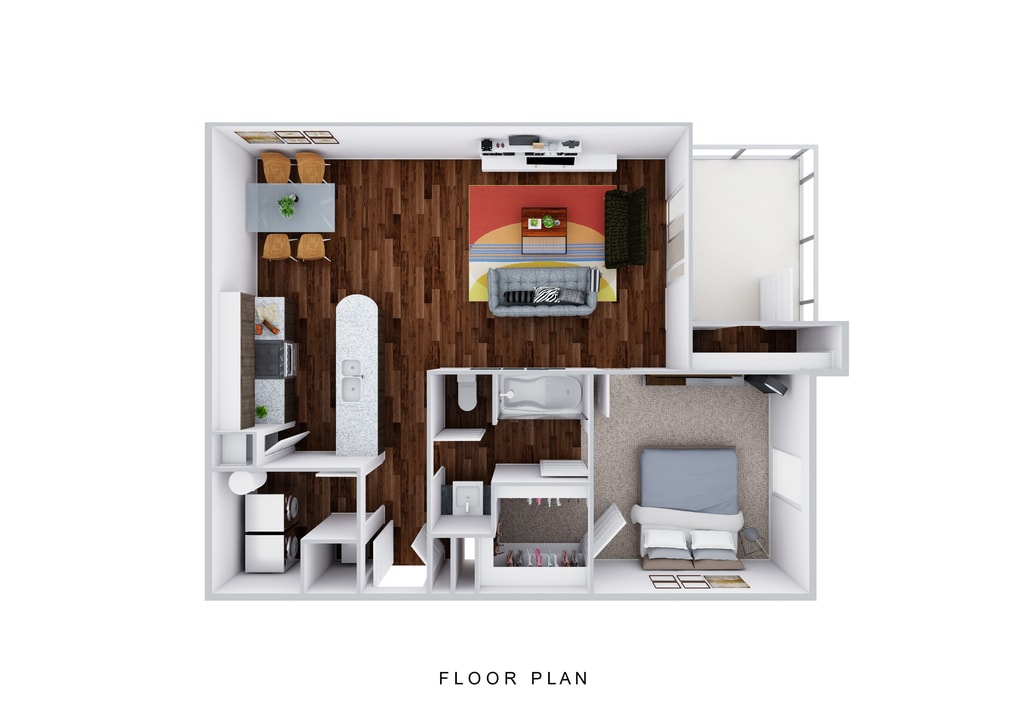 Floor Plan - A1 - The Garden