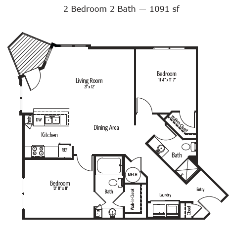 Floor Plan - Railcar