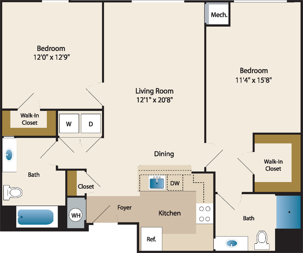 Floor Plan - Parker