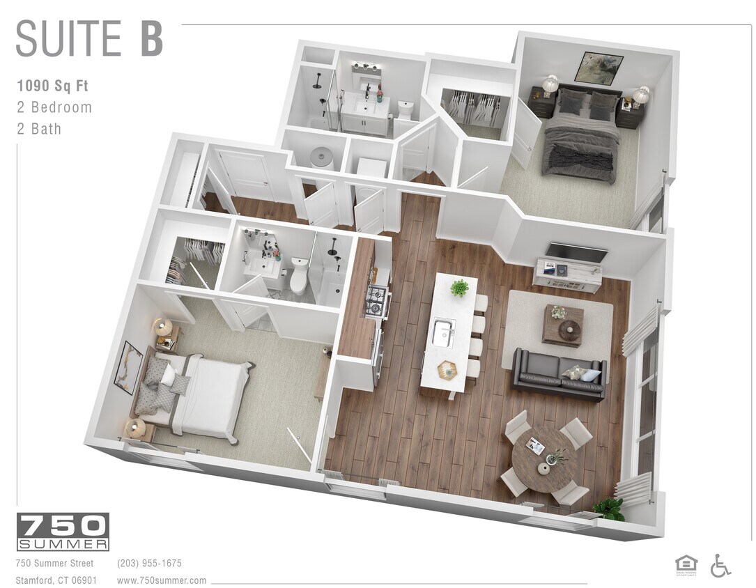 Floor Plan - Suite B