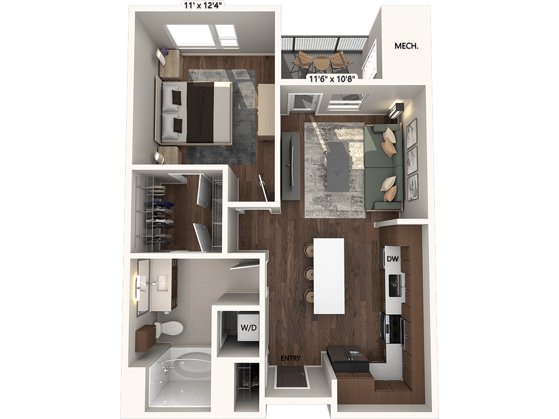 Floor Plan - A3 - Finish Package 1