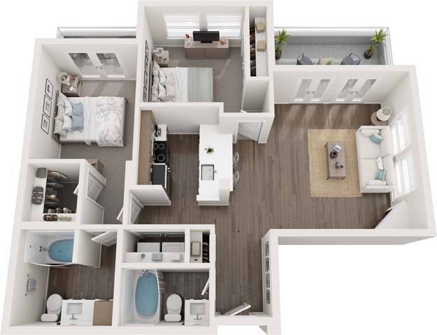 Floor Plan - B2C2