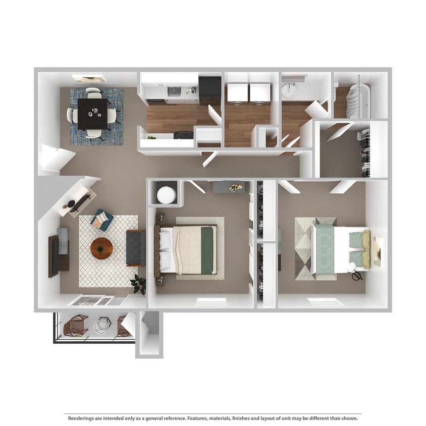 Floor Plan - 2x1U