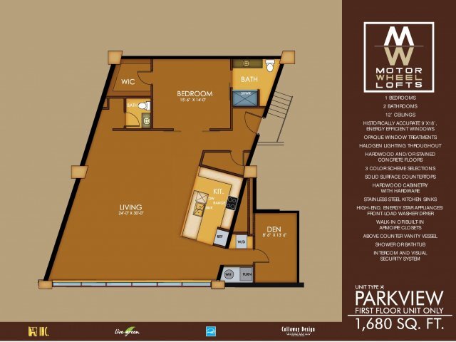 Floor Plan - Parkview A